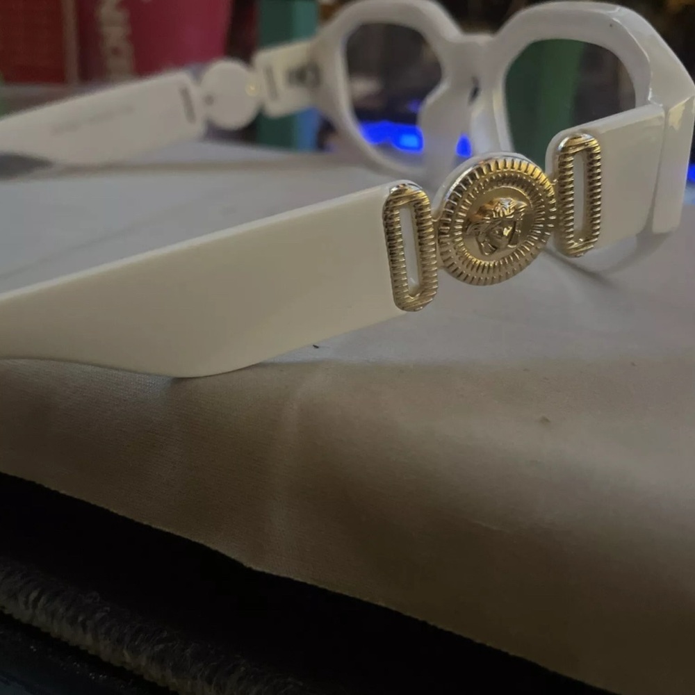VERSACE VE4361 White With Gold eyeglasses